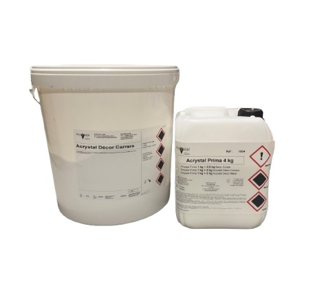 Acrystal PRIMA/Decor Carrara zestaw 24kg Acrystal PRIMA/Decor Carrara zestaw 24kg